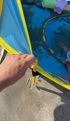 خيمة في الرياح