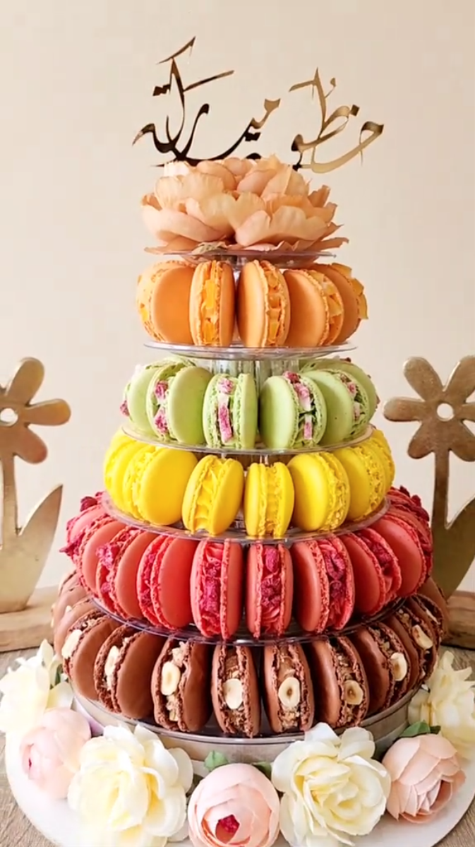 Pièce Montée de Macarons
